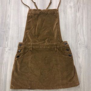 Free People Corduroy Overalls